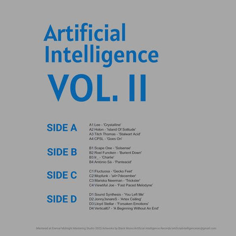 VA - Artificial Intelligence II - 2xLP - Artificial Intelligence - AI004