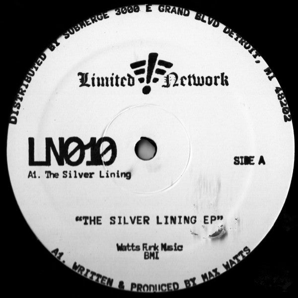 Max Watts & Huey Mnemonic - The Silver Lining EP - 12" - Limited Network - LN010