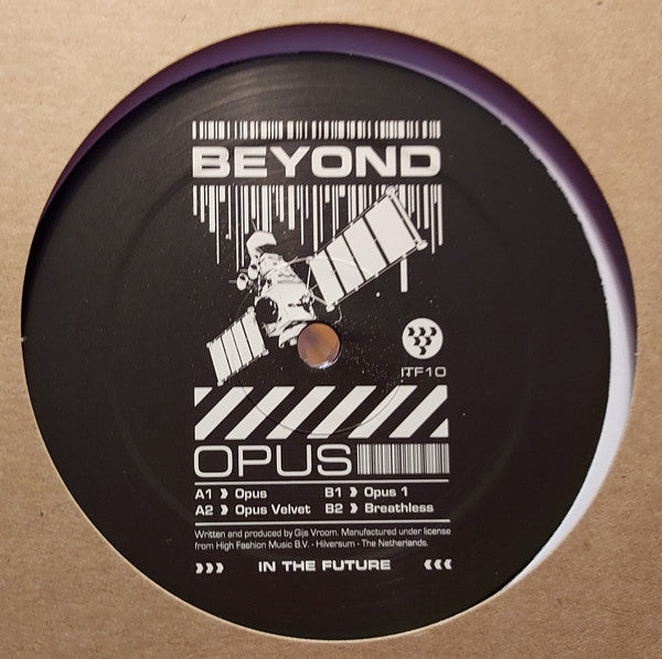 Beyond - Opus - 12" - In The Future - ITF10