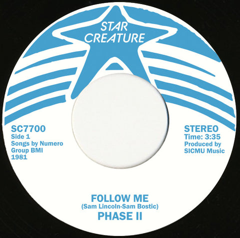 Phase II - Follow Me / E=Mc² - 7" - Star Creature - SC7700