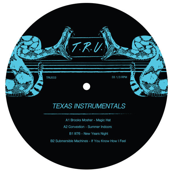 VA - Texas Instrumentals - 12" - Texas Recordings Underground - TRU003