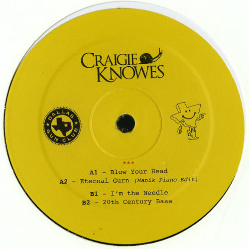 Textasy - Dallas Gun Club EP - 12" - Craigie Knowes - CKNOWEP6